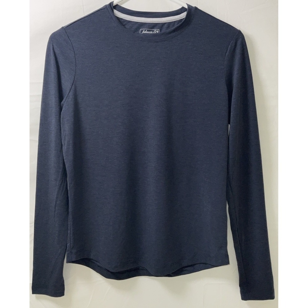 NWOT Women's Johnnie-O Course Performance Long Sleeve‎ T-Shirt Navy Blue - XS - Picture 3 of 7
